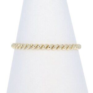 Yellow Gold San Marco Chain Bracelet 7" 14k